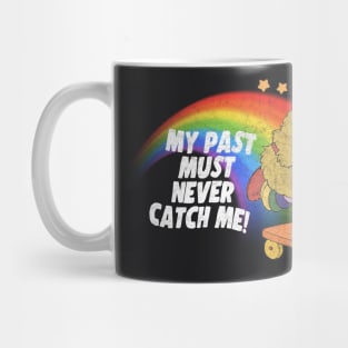 Retro 80s Style Vintage Look Nihilism Design Mug